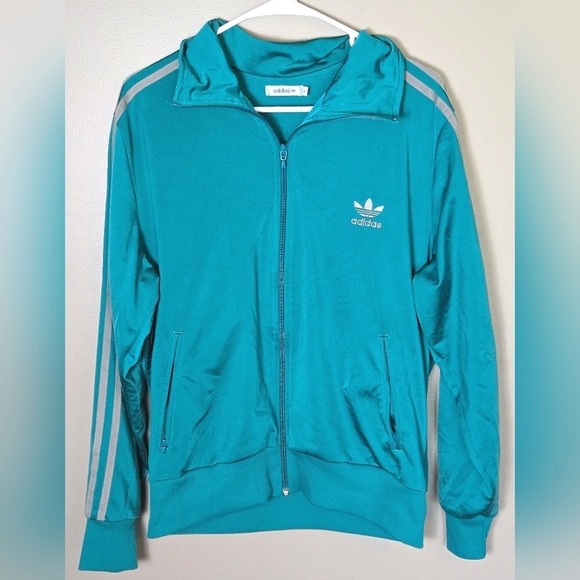 Vintage Women's Adidas Full Zip Track Jacket, Size XL - Picture 1 of 4